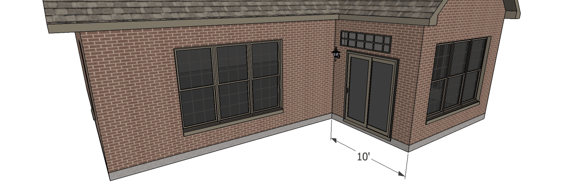 05.  Patio Designs for  10' Corners