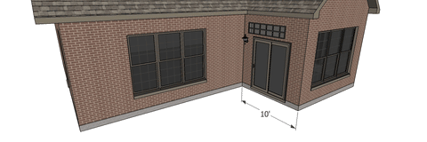 05.  Patio Designs for  10&#39; Corners