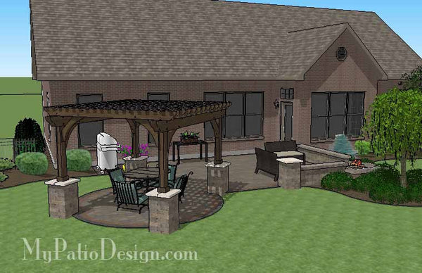 Creative Outdoor Design with Pergola 2