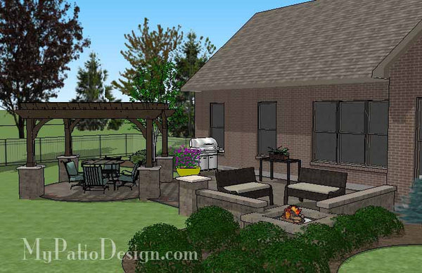 Creative Outdoor Design with Pergola 4