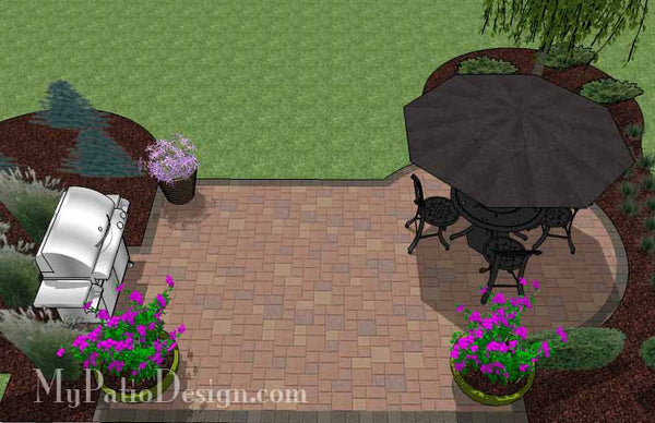 Small Paver Patio Design 5