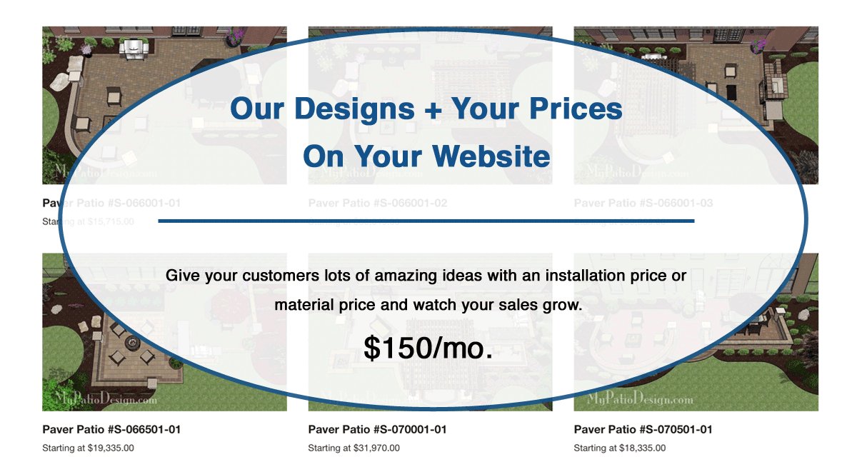 Contractor and Suppliers...Sell More Patios!