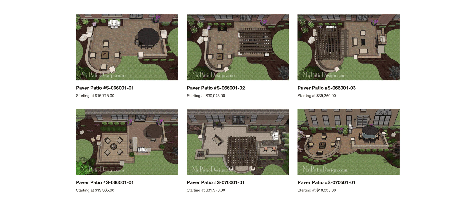 Contractor Patio Design Website