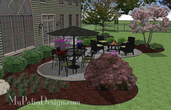 Beautiful Patio Design | Patio Layout, How-to's and Material List ...