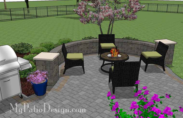 Beautiful Patio Design with Pergola 5