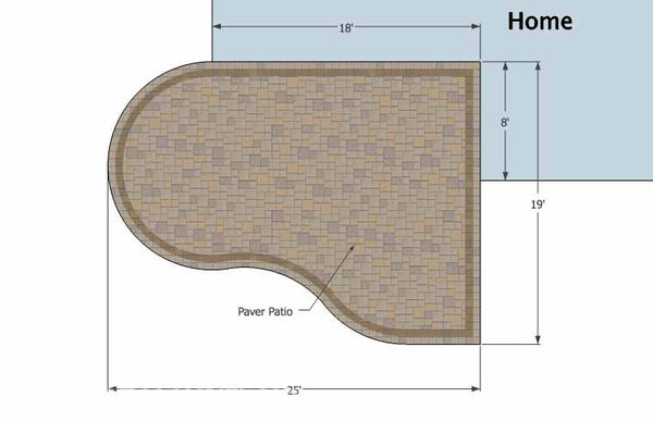 Cheap Backyard Patio Design 1