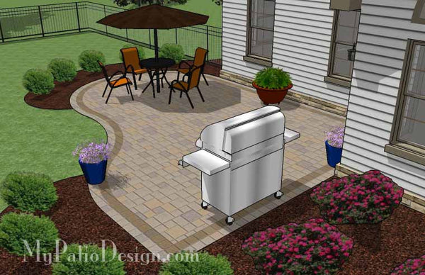 Cheap Backyard Patio Design 5