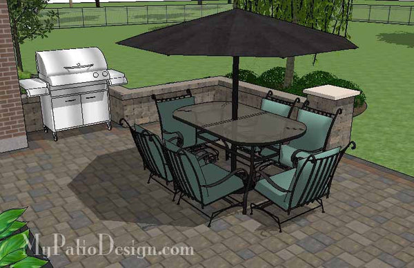 Creative Outdoor Design with Seat Walls 6