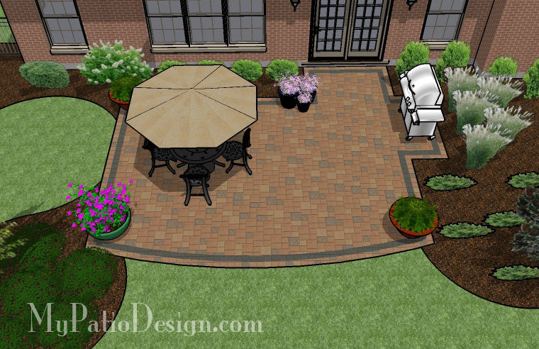 Creative and Simple Patio Design | Downloadable Plan – MyPatioDesign.com