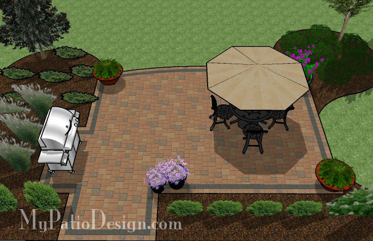 Creative and Simple Patio Design | Downloadable Plan – MyPatioDesign.com