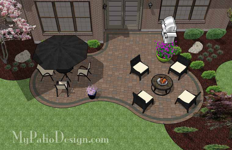 Curvy Patio Design 2