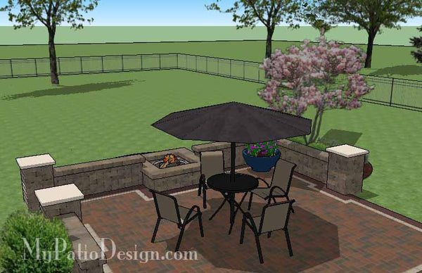 DIY-Small-Outdoor-Living-Design-with-Fire-Pit-5