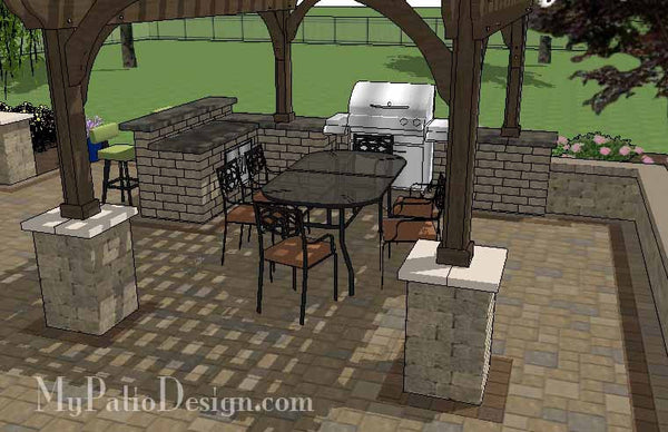 Dreamy Backyard Patio Design with Pergola 4