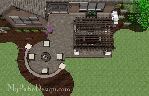 Inspiring Patio Design with Pergola 1