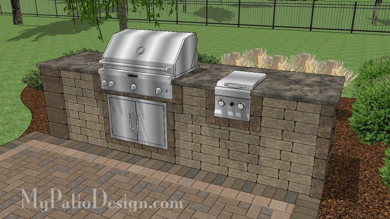Outdoor Kitchen Design B48-13436-1