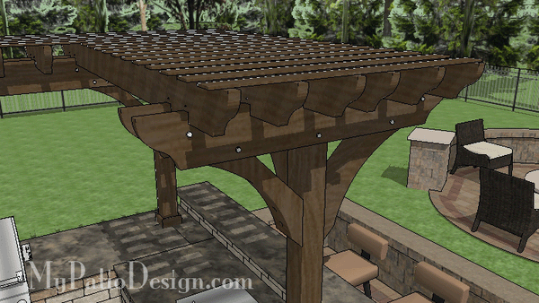 Outdoor-Kitchen-with-Pergola-Design B48-160121-8