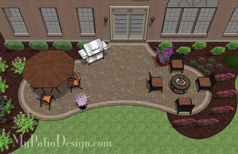 Radial Patio Design 2