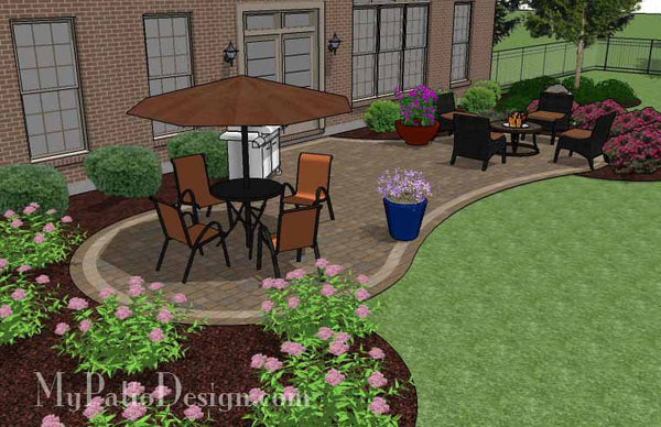 Radial Patio Design 3