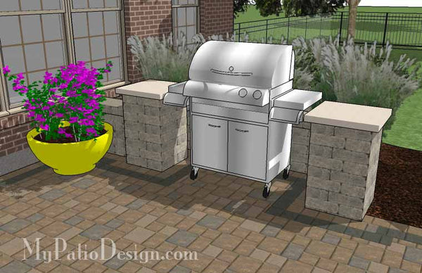 Relaxing Backyard Patio Plan 6