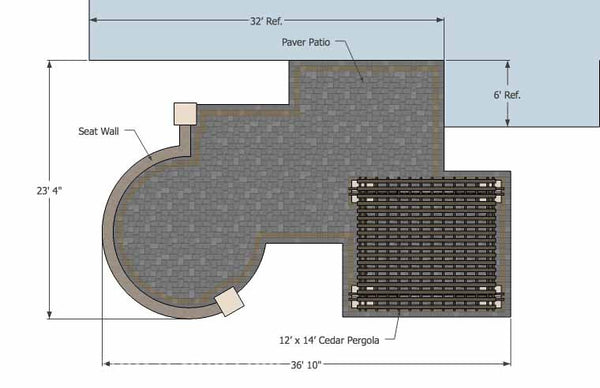 Relaxing Outdoor Living Design with Pergola 7