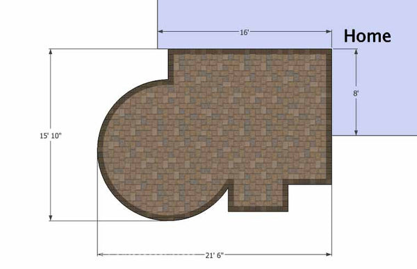 Small Courtyard Patio Design 1