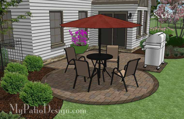 Small Courtyard Patio Design 3