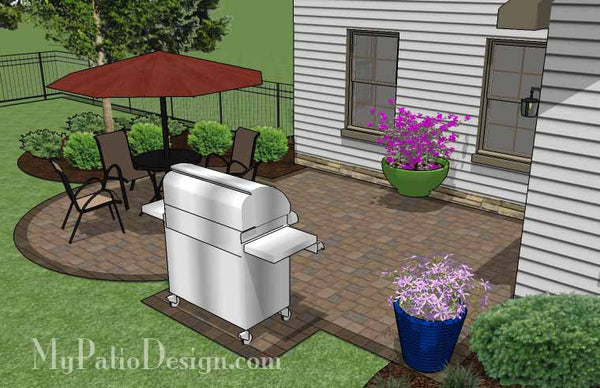 Small Courtyard Patio Design 4